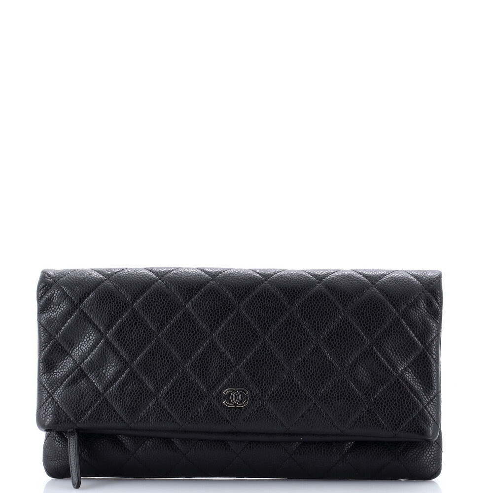 Chanel CC Foldover Clutch